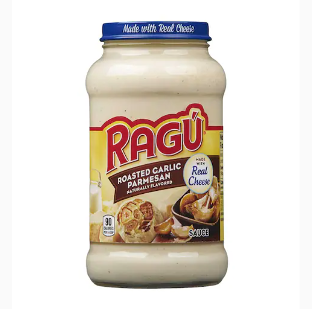 Ragu Roasted Garlic Parmesan Sauce 453g
