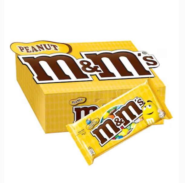 M&Ms Peanut Chocolate 45g x36