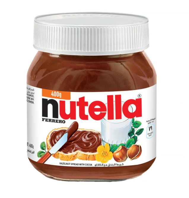 Nutella Hazelnut Spread With Cocoa 400g