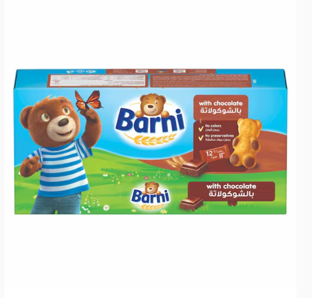 Barni Chocolate Cake 30g x12