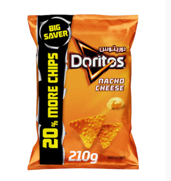 Doritos Nacho Cheese 210g