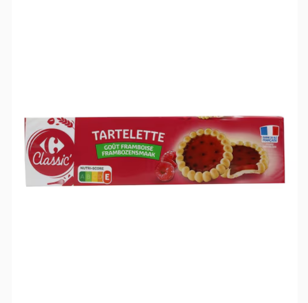 Carrefour Classic Raspberry Cookies 150g