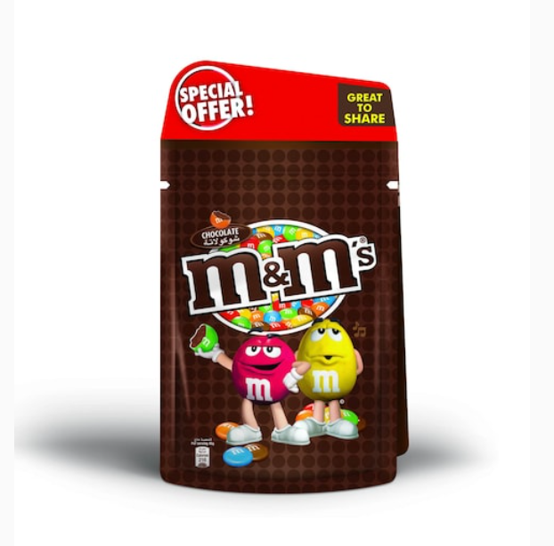 M&M's Milk Chocolate 180g x2