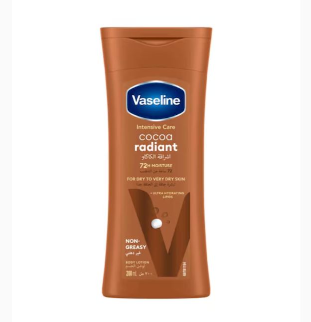 Vaseline Intensive Care Body Lotion Cocoa Radiant 200ml
