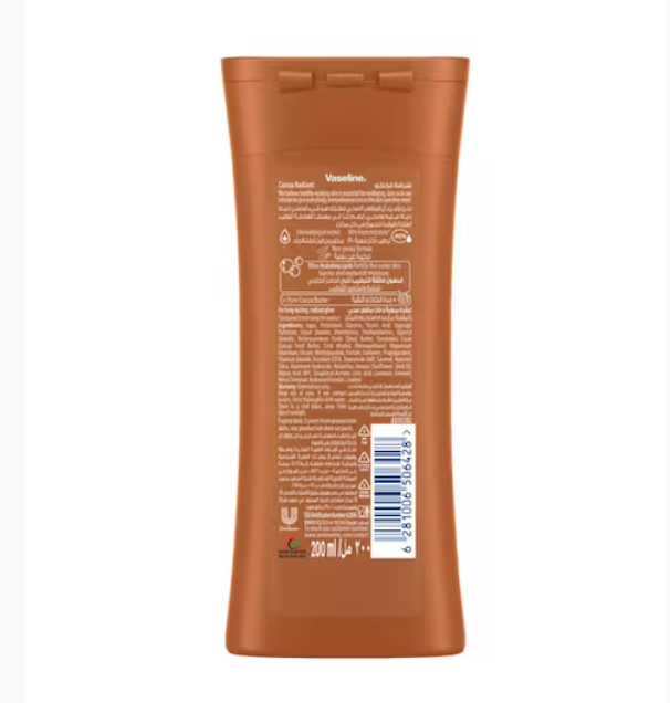 Vaseline Intensive Care Body Lotion Cocoa Radiant 200ml