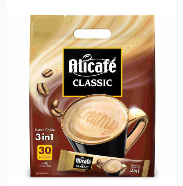 Alicafe Classic 3-In-1 Instant Coffee 20g x30