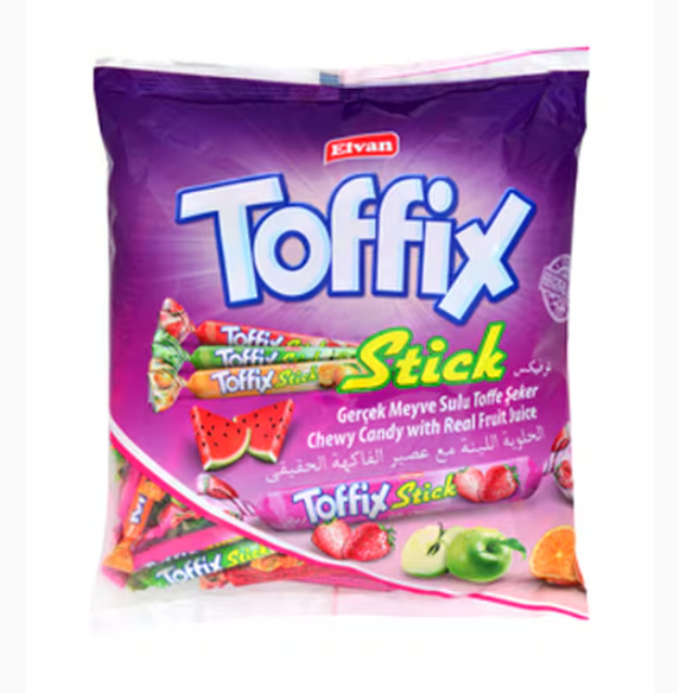 Elvan Mix Toffix Stick Candy 800g