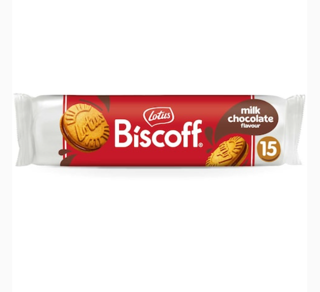 Lotus Biscoff Milk Chocolate Sandwich Cookies 150g