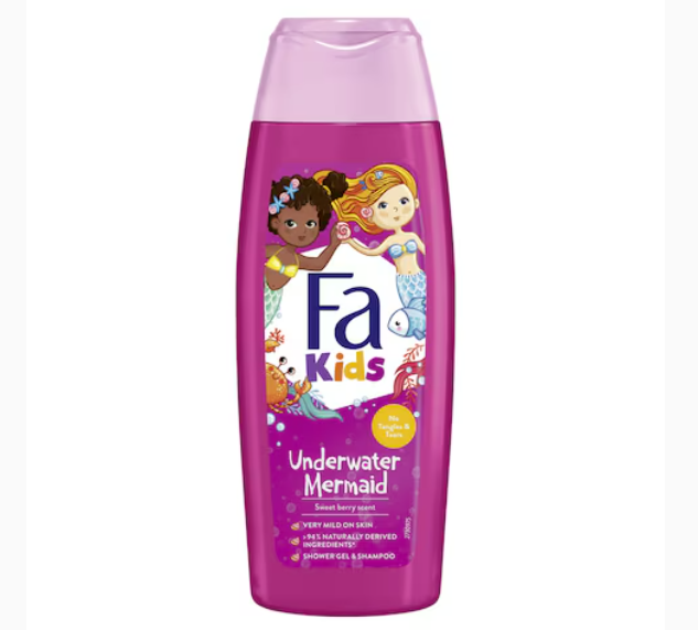 Fa Kids Underwater Mermiad Shower Gel & Shampoo 250ml