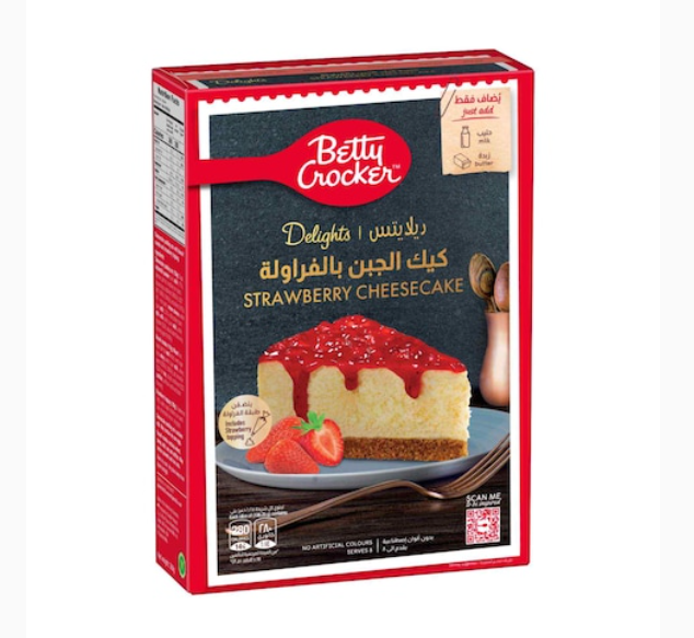 Betty Crocker Strawberry Cheesecake 360g
