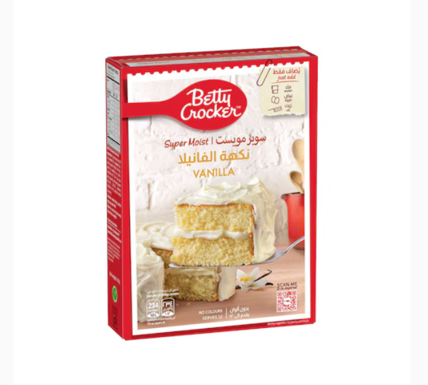 Betty Crocker Super Moist Supreme Vanilla Cake Mix 510g