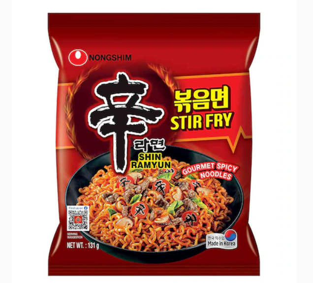 Nongshim Shin Ramyun Stir Fry Noodle 131g