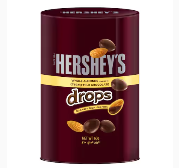 Hershey's Drops Almond Chocolates 60g