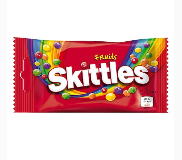 Skittles Fruits Candy 38g