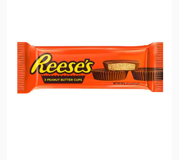 Hershey's Reese's 3 Peanut Butter Cups Chocolate 46g