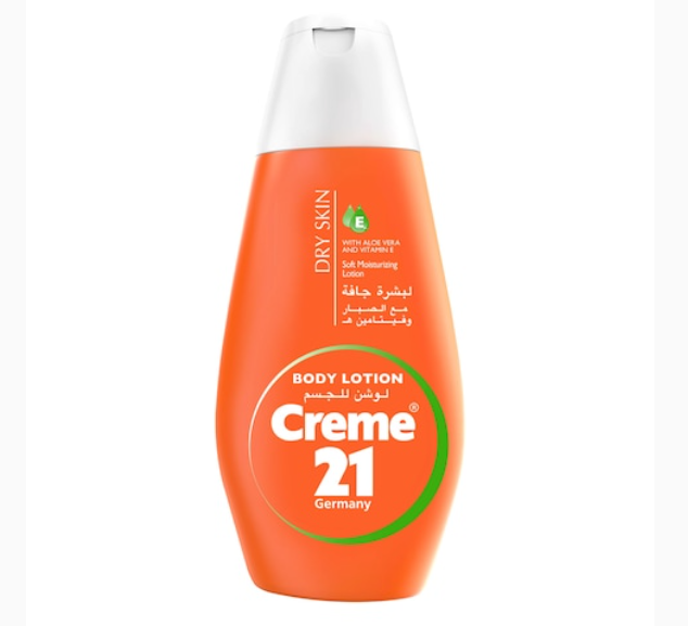 Creme 21 Dry Skin Body Lotion with Aloe Vera and Vitamin E 250ml