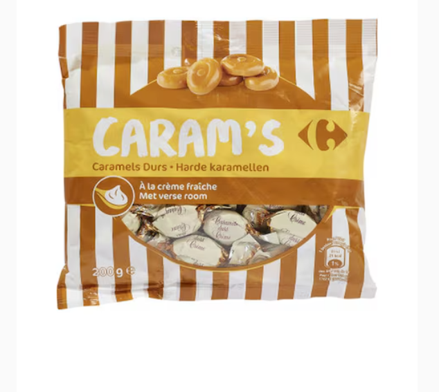 Carrefour Hard Caramel Candies 200g