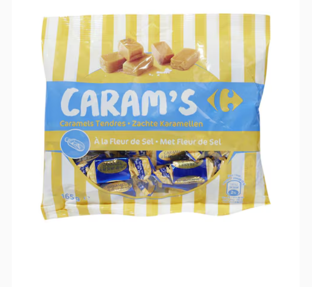 Carrefour Caramel Candies 165g