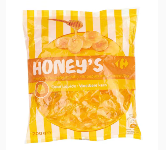 Carrefour Honey Candies 200g