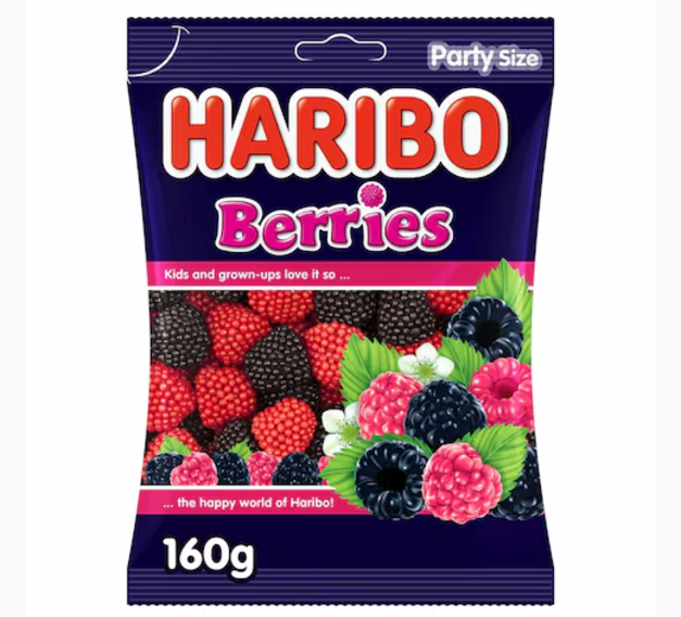 Haribo Berries Candy 160g