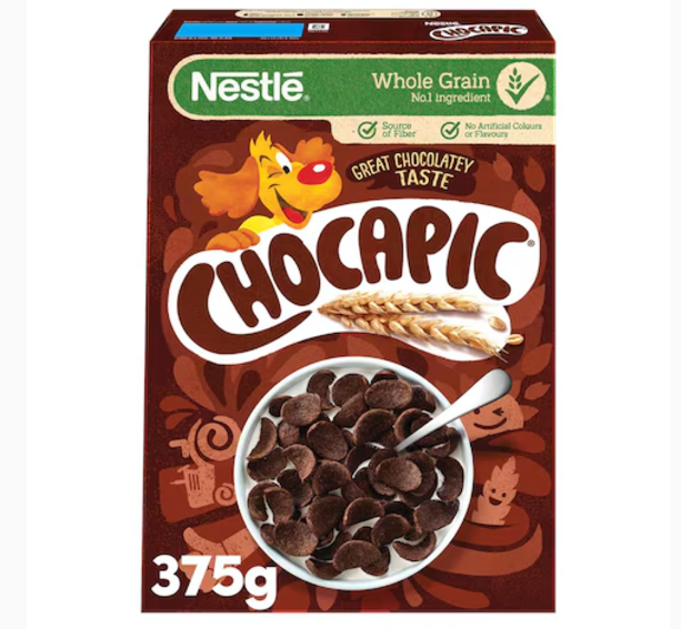 Nestle Chocapic Chocolate Breakfast Cereal 375g
