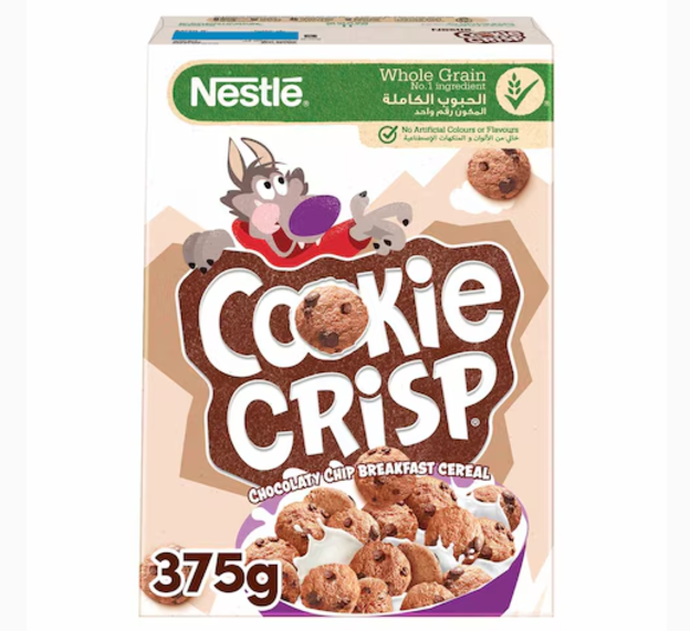 Nestle Whole Grain Cookie Crisp Cereal 375g