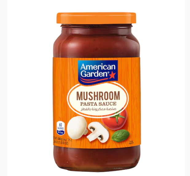 American Garden Mushroom Pasta Sauce 680g