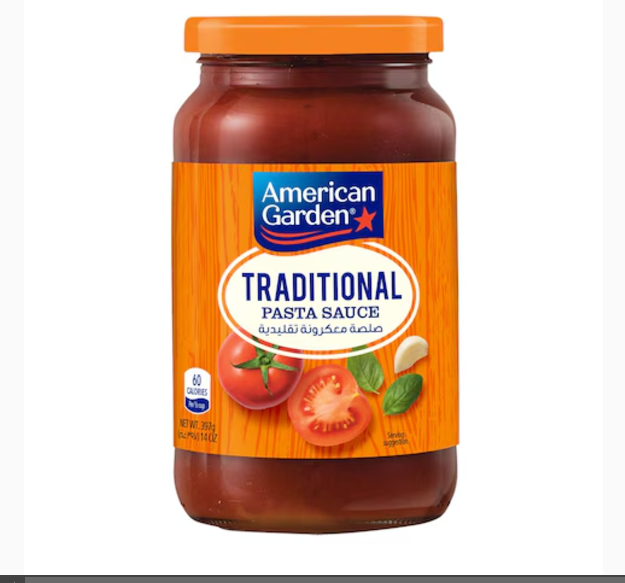 American Garden Traditional Pasta Sauce 397g