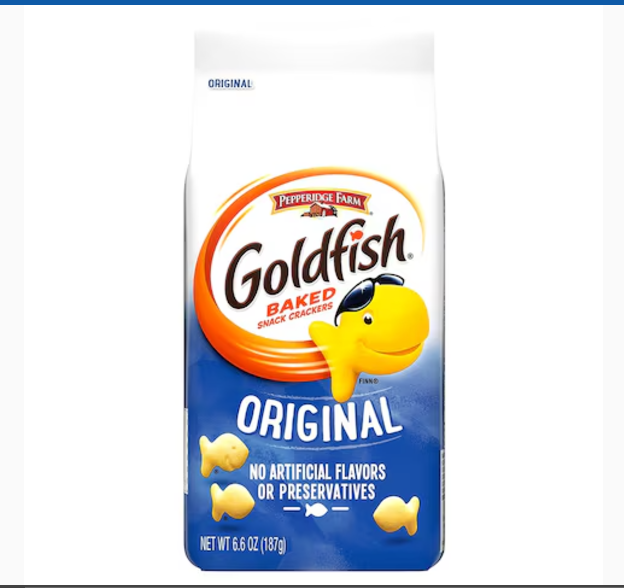 Pepperidge Farm Goldfish Baked Original Crackers 187g