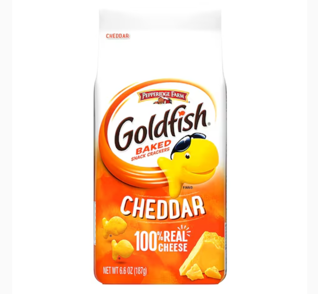 Pepperidge Farm Goldfish Baked Cheddar Crackers 187g