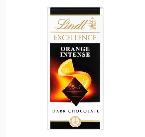 Lindt Excellence Orange Intense Dark Chocolate 100g
