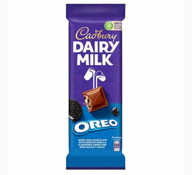 Cadbury Dairy Milk Oreo Chocolate 95g