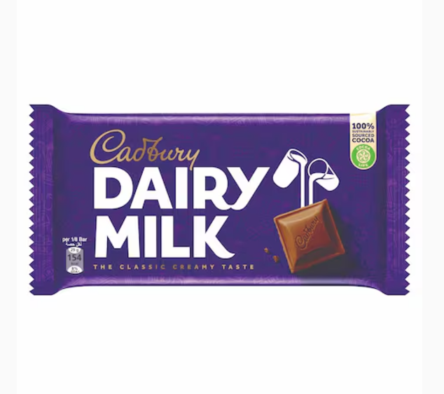 Cadbury Dairy Milk Plain Milk Chocolate Bar 230g