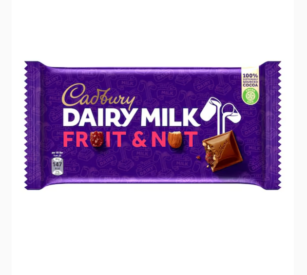 Cadbury Dairy Milk Fruit and Nut Chocolate 230g