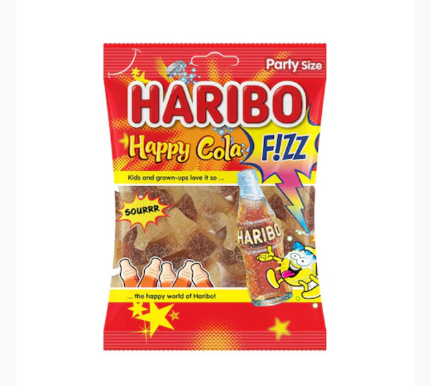 Haribo Fizz Happy Cola Candy 160g