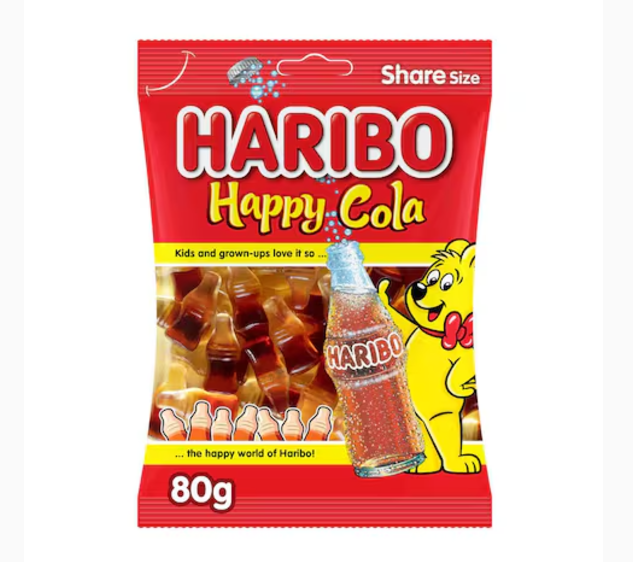 Haribo Happy Cola Candy 80g