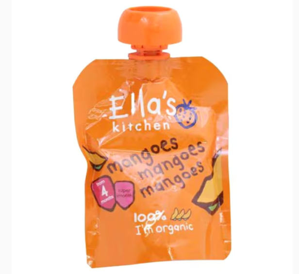 Ella's Kitchen Mangoes Fruit Puree 70g