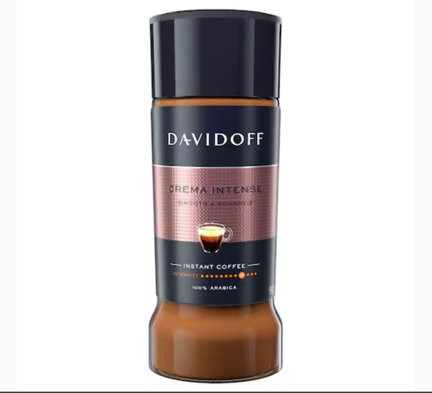 Davidoff Crema Intense Smooth And Rounded Instant Coffee 100g