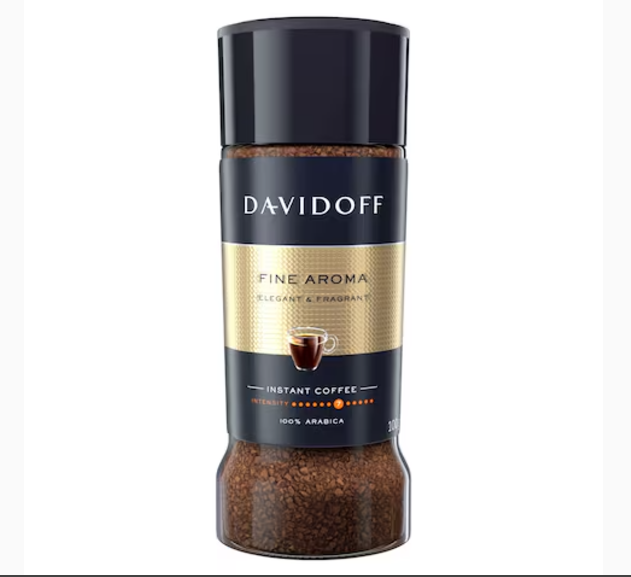 Davidoff Fine Aroma Elegant And Fragrant Instant Coffee 100g