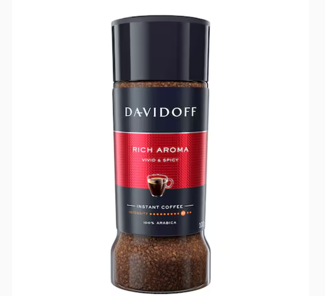 Davidoff Rich Aroma Vivid And Spicy Instant Coffee 100g