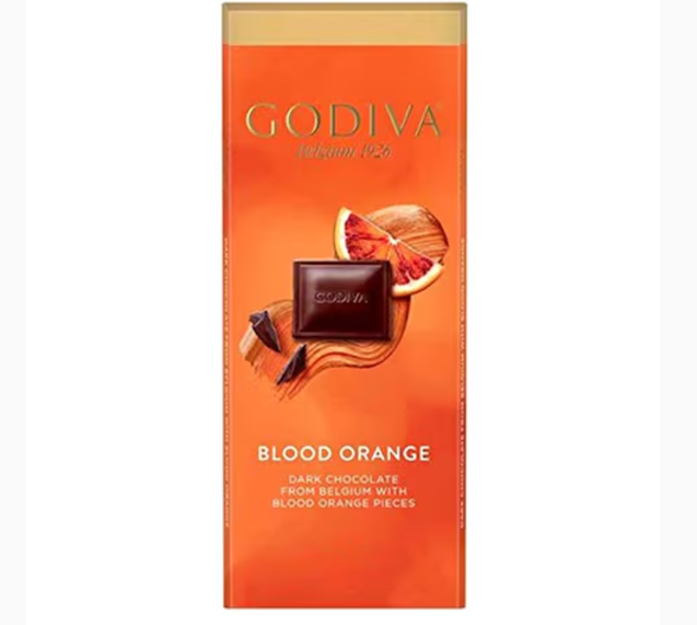 Godiva Blood Orange Chocolate Bar 90g