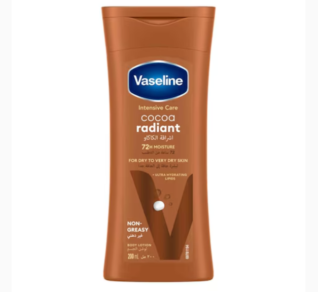 Vaseline Intensive Care Body Lotion Cocoa Radiant 200ml