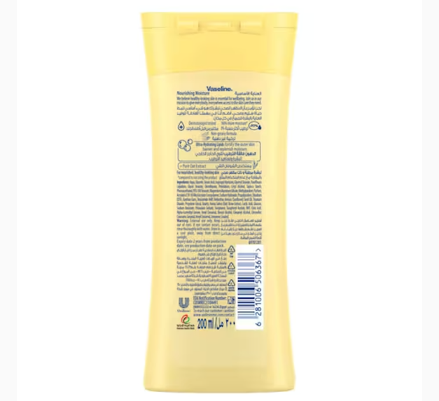 Vaseline Intensive Care Body Lotion Nourishing Moisture 200ml