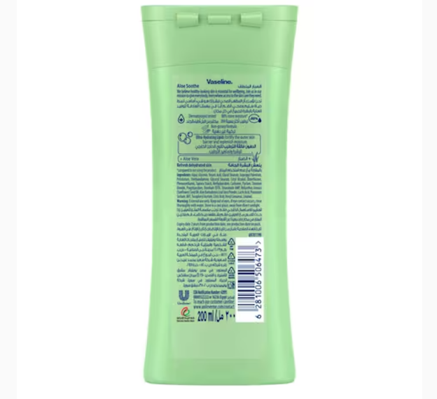 Vaseline Intensive Care Aloe Soothe Body Lotion 200ml