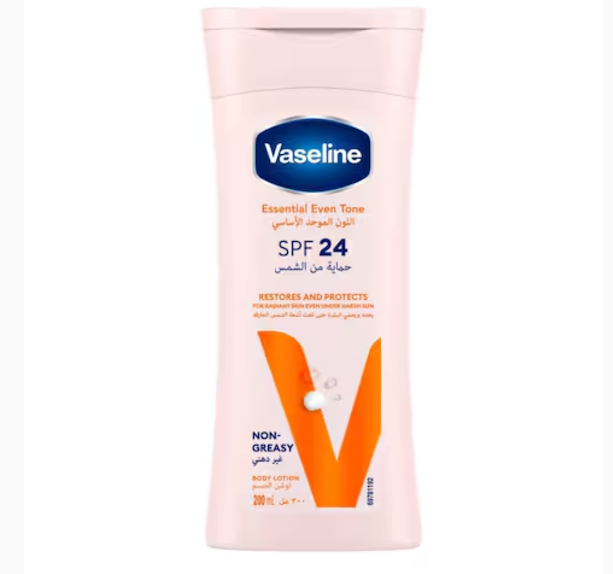 Vaseline Essential Even Tone Body Lotion SPF 24 200ml