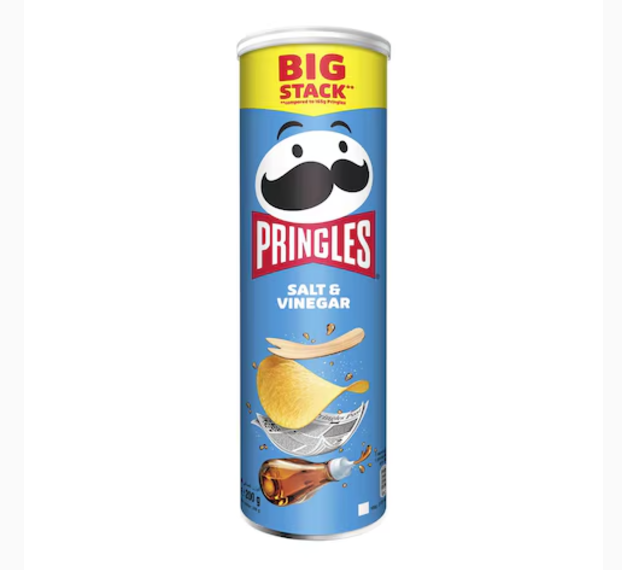 Pringles Salt & Vinegar Chips 200g
