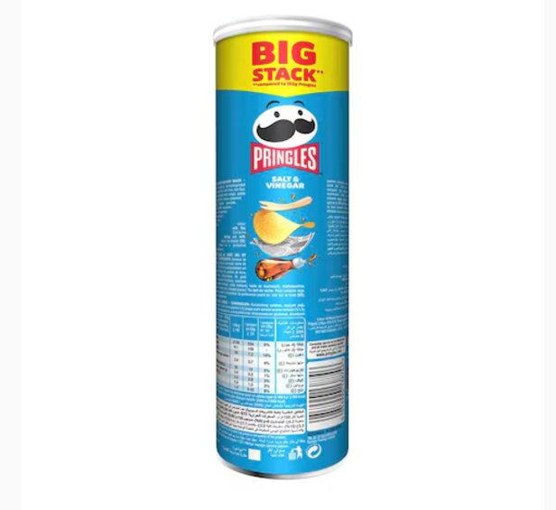 Pringles Salt & Vinegar Chips 200g