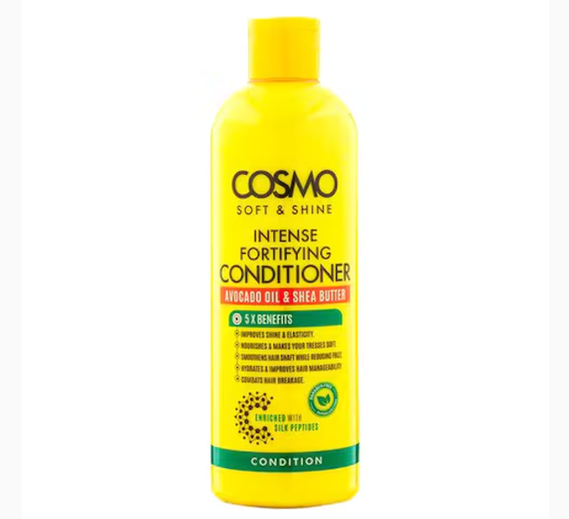 Cosmo Soft & Shine Intense Avacado And Shea Butter Conditioner Clear 480ml