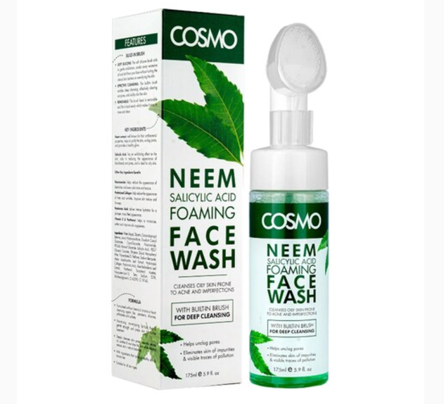 Cosmo Neem Salicylic Acid Foaming Face Wash 175ml