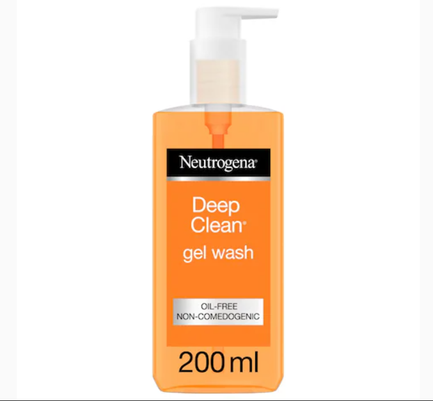 Neutrogena Face Wash Deep Clean Gel 200ml